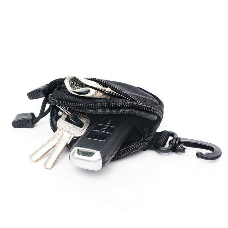 3 اللون التكتيكية EDC الحقيبة مفتاح المحفظة حامل الرجال محفظة للعملة كيس مزموم المفاتيح سستة جيب في الهواء الطلق حقيبة مفتاح عملة حقيبة 2021