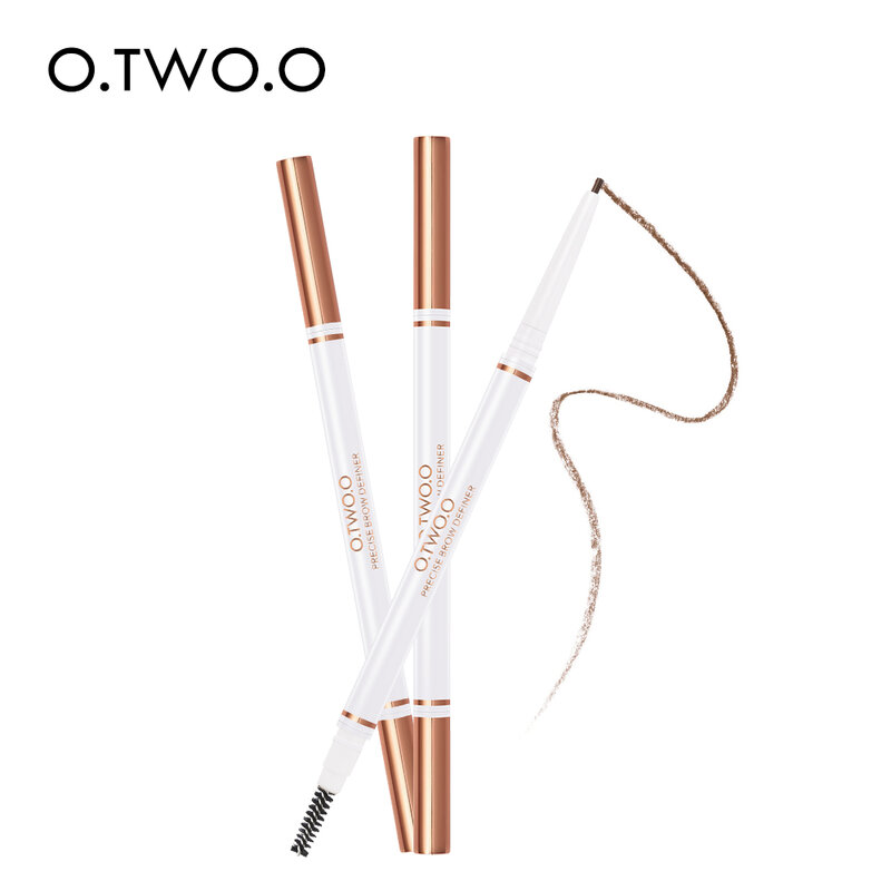 O.TW O.O قلم الحواجب مقاوم للماء الطبيعي طويل الأمد الترا غرامة 1.5 مللي متر العين الحاجب تينت مستحضرات التجميل براون اللون الحواجب يشكلون