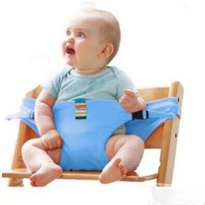 أطفال كرسي كرسي أطفال السفر طوي قابل للغسل الرضع الطعام عالية غطاء الطعام حزام أمان للمقعد تغذية رعاية الطفل الملحقات