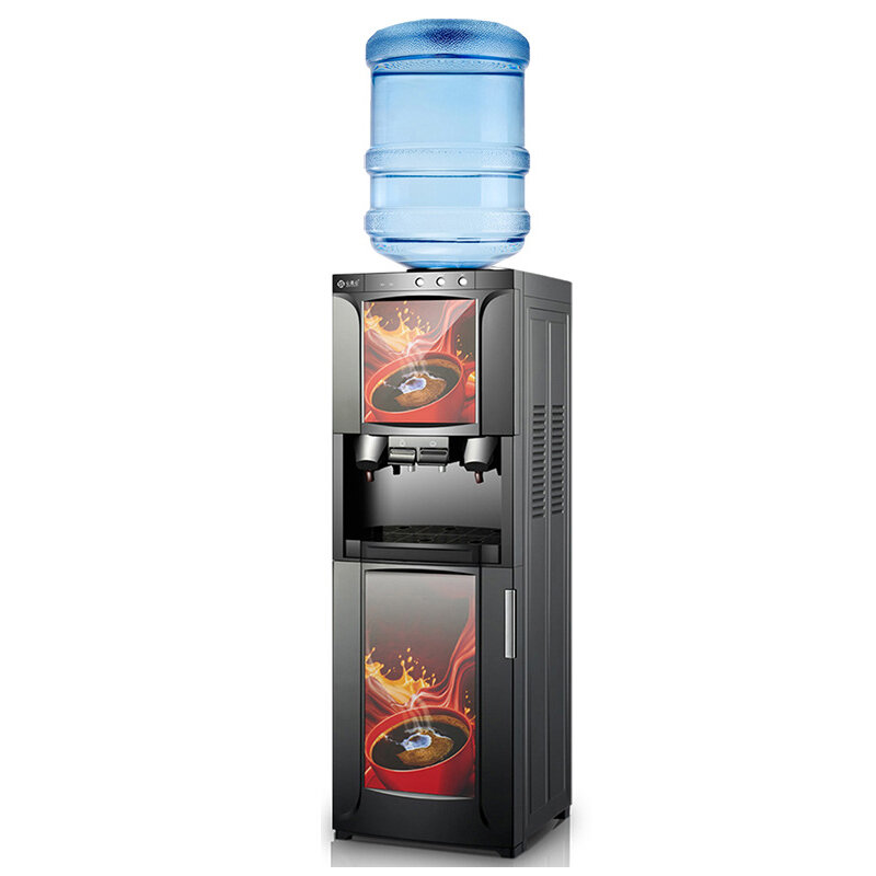ماكينة القهوة العمودية متعددة الوظائف X-68LK-CF موزع مشروبات فوري موزع مياه ماكينة متكاملة 80-100 كوب