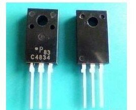 5 قطعة 2SC4834 TO-220 تحويل التيار الكهربائي الترانزستور الدوائر المتكاملة IC رقاقة