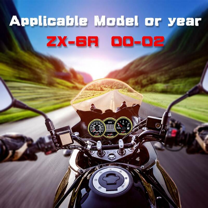 ل كاواساكي ZX-6R 2000-2002-On دراجة نارية الزجاج الأمامي جودة عالية ABS البلاستيك ZX-6R2000 2001 2002