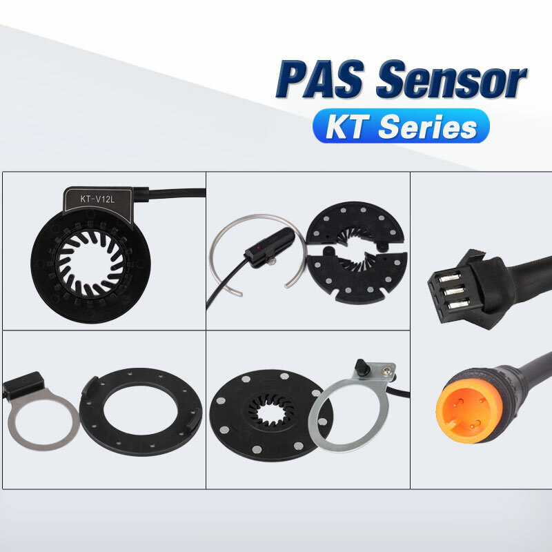 شارايدر-KT PAS دواسة مساعدة موصل مقاوم للماء ثنائي القاعة أجهزة استشعار 12 إشارات V12L D12L ، 8 ، جوانج ، 6 مغناطيس