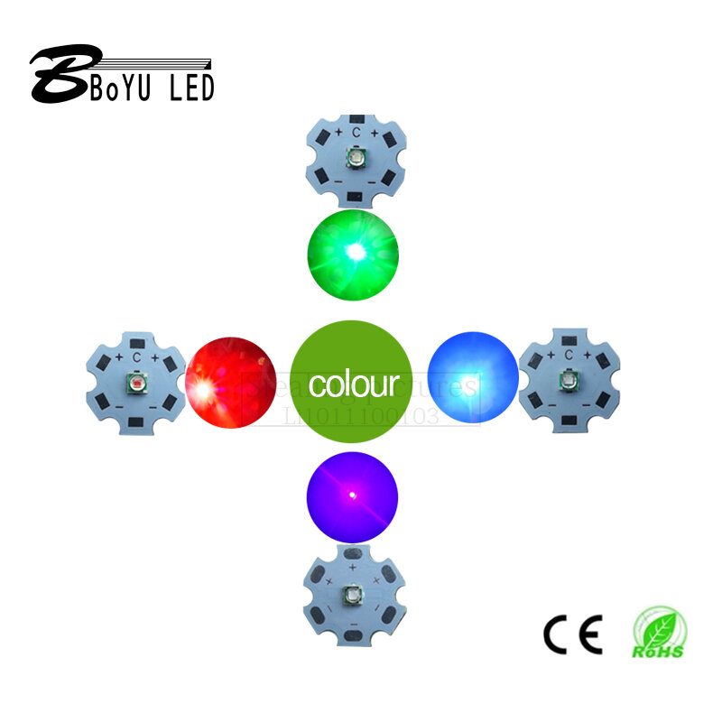 10 قطعة عالية الطاقة 3 واط LED رقاقة 3535 XPE مصباح الخرز أبيض أحمر أخضر أزرق أصفر أرجواني الأشعة تحت الحمراء الأشعة تحت الحمراء يمكن solder12-20mm LED PCB