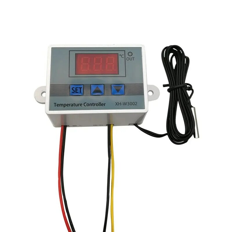 XH-W3002 W3002 التيار المتناوب 110 فولت-220 فولت DC24V DC12V Led منظم الحرارة الرقمي ترموستات تحكم في درجة الحرارة التبديل متر