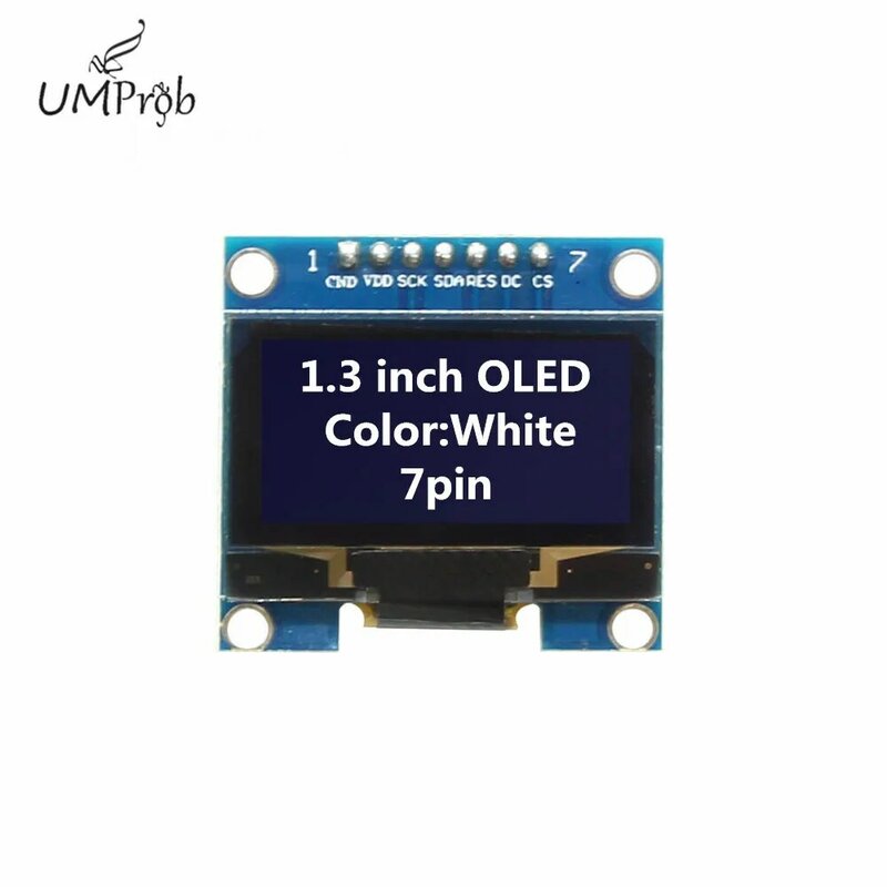 0.91 بوصة 128x32 IIC I2C أبيض/أزرق OLED شاشة الكريستال السائل لتقوم بها بنفسك وحدة SSD1306 سائق IC تيار مستمر 3.3 فولت 5 فولت لاردوينو