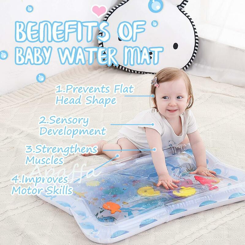 طفل أطفال المياه تلعب حصيرة اللعب نفخ رشاقته بك الرضع البطن الوقت Playmat طفل نشاط اللعب مركز المياه حصيرة للأطفال الرضع