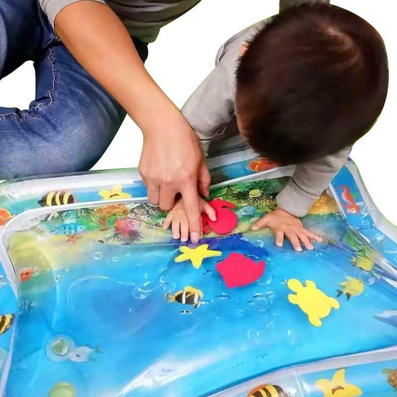 الأطفال حصيرة الطفل المياه تلعب حصيرة نفخ لعب الاطفال رشاقته البلاستيكية Playmat طفل نشاط اللعب مركز حصيرة الماء للأطفال