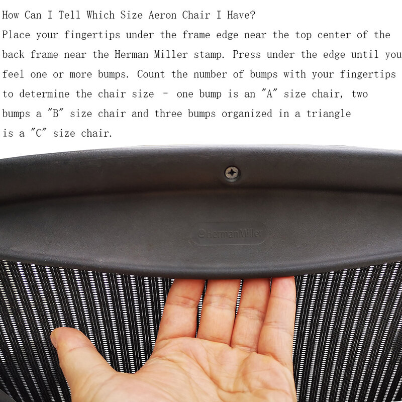 مقعد بطانة رغوية استبدال متوافق مع كل من هيرمان ميلر الكلاسيكية و ريماسترد ايرون كرسي مكتب أسود رمادي اللون حجم C
