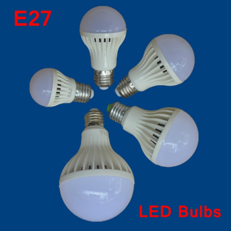 3 قطعة/الوحدة E27 LED لمبات الإضاءة الموفرة للطاقة لمبات E27 المسمار لمبات LED مصباح bulds 220 فولت مصابيح LED بالجملة