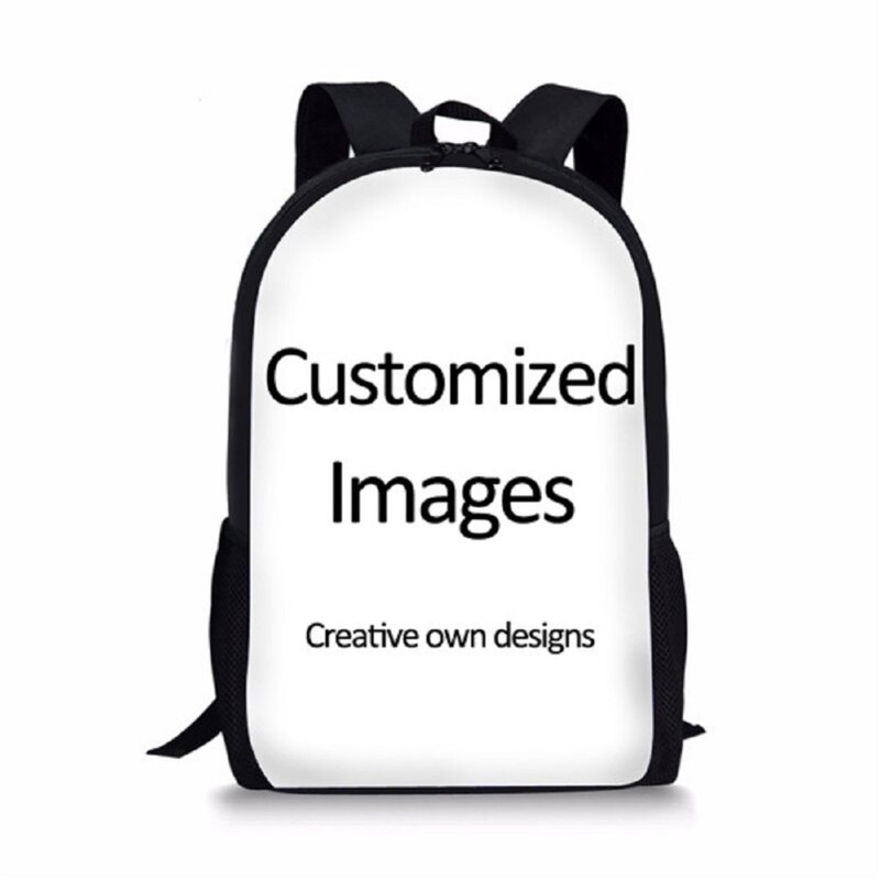 أسود Funk الجمجمة تصميم حقيبة المدرسة كول ثلاثية الأبعاد العلامة التجارية الطباعة المراهقين حقائب كتف عادية 16 بوصة حقيبة Mochila