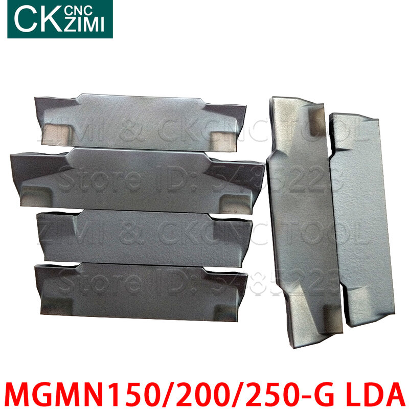 MGMN150-G LDA MGMN200-G LDA MGMN250-G LDA كربيد قطع الحز إدراج CNC مخرطة أداة MGMN للصلب الفولاذ المقاوم للصدأ