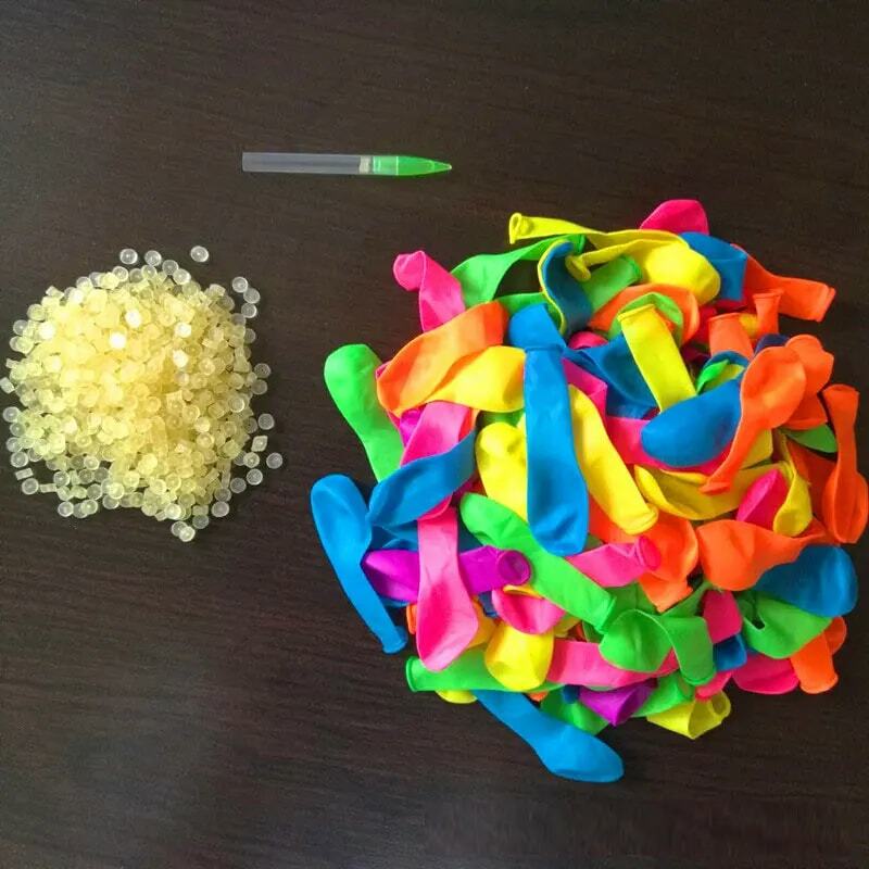 500 قطعة بالونات المياه حزمة التكميلية لعب للطفل الكبار ماجيك الصيف شاطئ حفلة في الهواء الطلق ملء بالون المياه القنابل لعبة