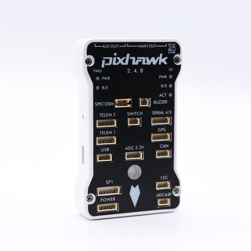 Pixhawk PX4 PIX 2.4.8 32 بت وحدة تحكم في الطيران الطيار الآلي مع 4G SD مفتاح أمان الطنان PPM I2C أجهزة الاستقبال عن بعد اردوبايلوت