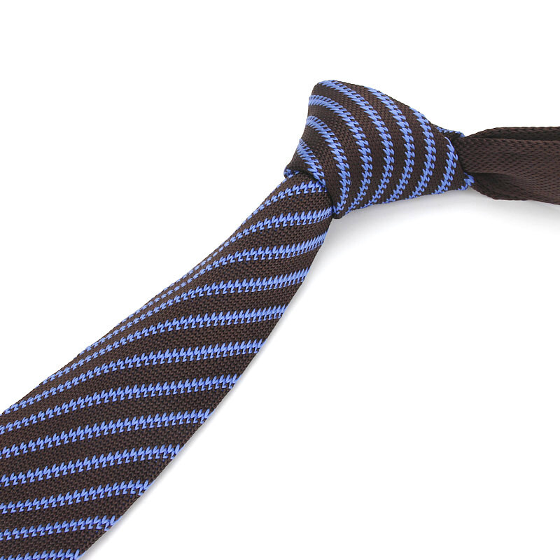 32 Color 6CM Men's Tie Casual Pointed Stripes Necktie Woolen Knitted Tie Wedding Party Formal Tie Knit Tie Gravata Festival Gift