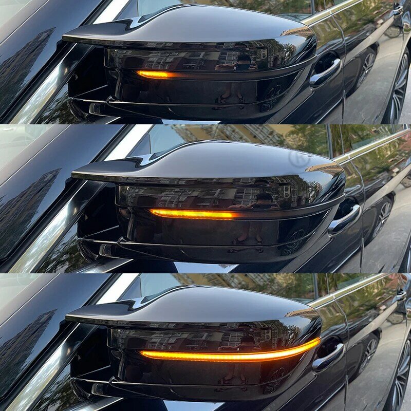ديناميكية الجانب مرآة الرؤية الخلفية المؤشر الوامض مصباح إشارة الانعطاف LED ل BMW 5 6 7 8 سلسلة G30 G31 G11 G12 G14 G15 3 سلسلة G20