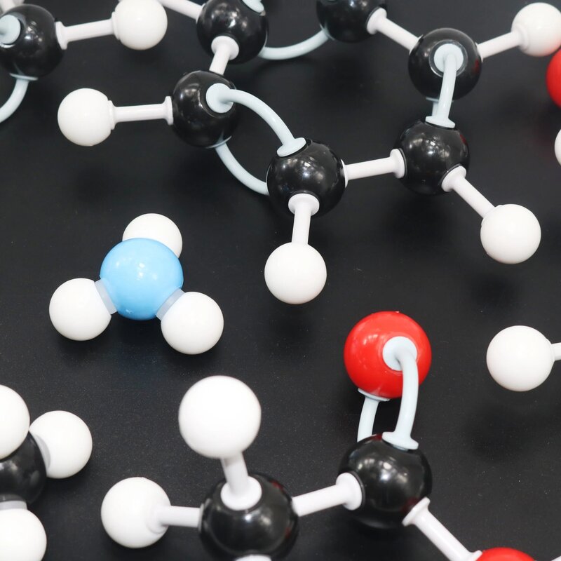 مناسبة لمعلمي المدارس الثانوية والطلاب نموذج الهيكل الجزيئي نموذج الكيميائية العضوية الجزيئية أدوات التدريس العضوية