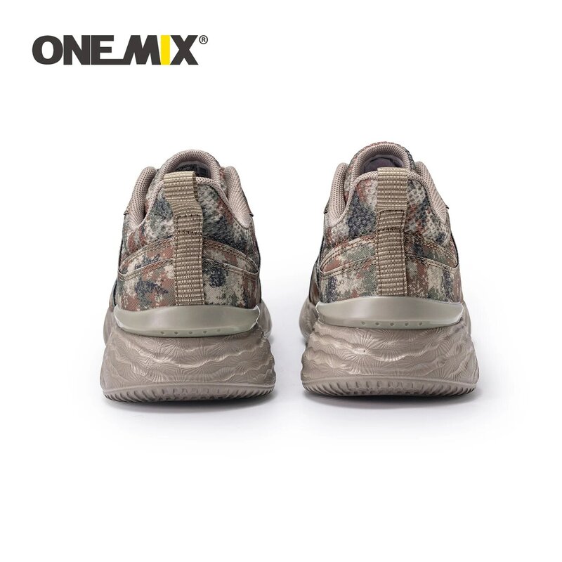 أحذية رياضية للتدريب العسكري بتصميم جديد من ONEMIX لعام 2023 أحذية رياضية لينة للجيش أحذية مشي مموهة شبكية قابلة للتنفس