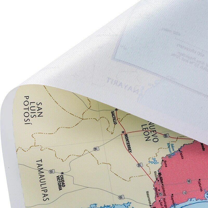 42*59 سنتيمتر خريطة المملكة المتحدة مع مناطق مفصلة صغيرة الحجم المشارك قماش اللوحة ديكور المنزل اللوازم المدرسية حقيبة هدية للسفر