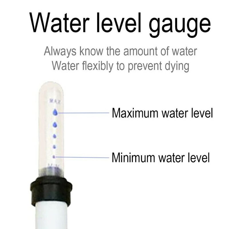 5 قطعة/الوحدة مستوى المياه متر العوامة نقص المياه تذكير عرض التوصيل بوعاء قياس الرطوبة مؤشر النباتات الرطوبة الاستشعار