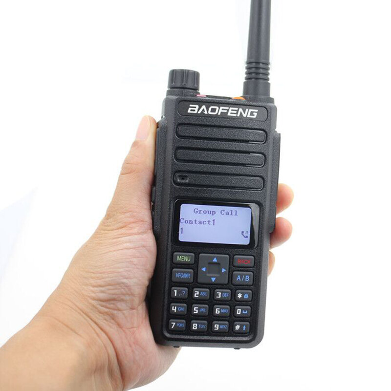 الضغط!! Baofeng DMR DR-1801 اسلكية تخاطب VHF UHF 136-174 و 400-470MHz ثنائي النطاق ثنائي الوقت فتحة الطبقة 1 و 2 راديو رقمي DR-1801