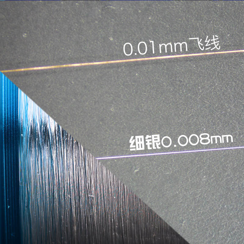 ميكانيكي FXV009 FXV08 رقيق الفضة الانتقال سلك 0.009 مللي متر 0.008 مللي متر جدا غرامة يطير خط للهاتف بصمة اللوحة الأم رقاقة إصلاح