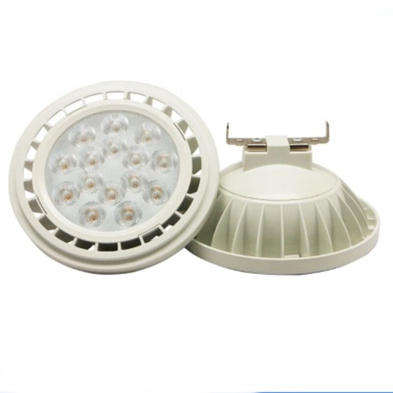 عكس الضوء G53 GU10 LED AR111 مصباح SMD3030 12w 15w QR111 ES111 LED أضواء المصابيح المصبغة AC85-265V