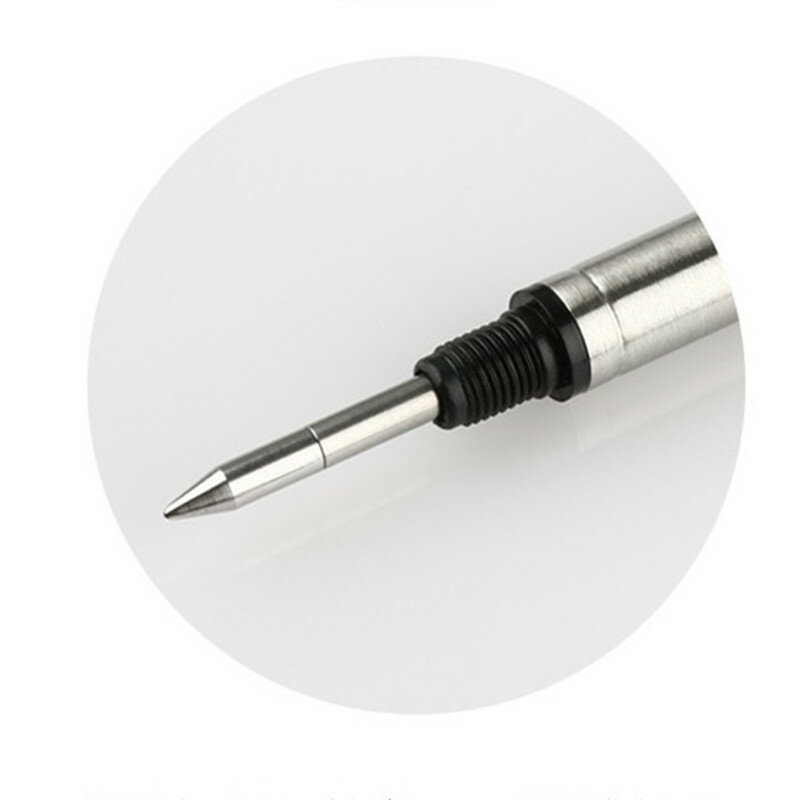 4 قطعة Pimio بيكاسو رولربال القلم الحبر الغيارات ، المسمار نوع 0.7 مللي متر-أسود اللون لجميع بيكاسو رولربال أقلام
