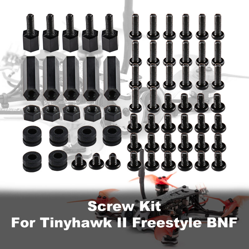 EMAX Tinyhawk II Freestyle BNF 2.5 بوصة FPV Racing RC uav ، مجموعة أدوات بديلة ، برغي عالي الجودة