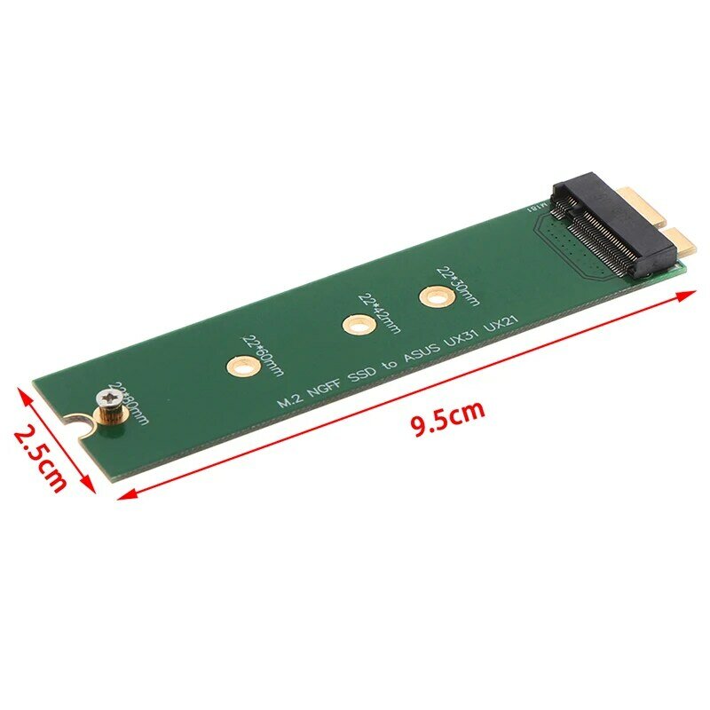 جديد 1 قطعة M.2 NGFF SSD إلى 18 دبوس تمديد محول بطاقة ل UX31 UX21 UX21E UX31A