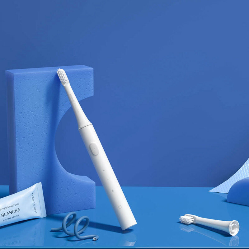 XIAOMI-MIJIA T100 سونيك فرشاة الأسنان الكهربائية ، لاسلكي ، USB قابلة للشحن ، مقاوم للماء ، بالموجات فوق الصوتية ، فرشاة الأسنان التلقائي