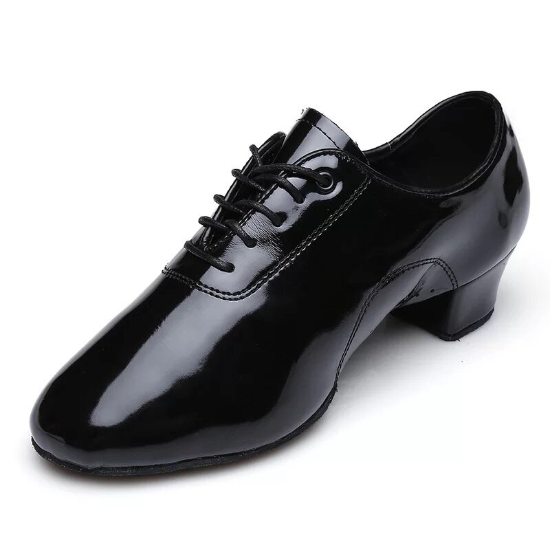 أحذية رقص للأطفال مقاس 24-45 أحذية رقص جديدة للأولاد تانغو اللاتينية أحذية الرقص أحذية الرقص الرجالية ذات نعل ناعم وكعب منخفض أحذية رياضية سوداء