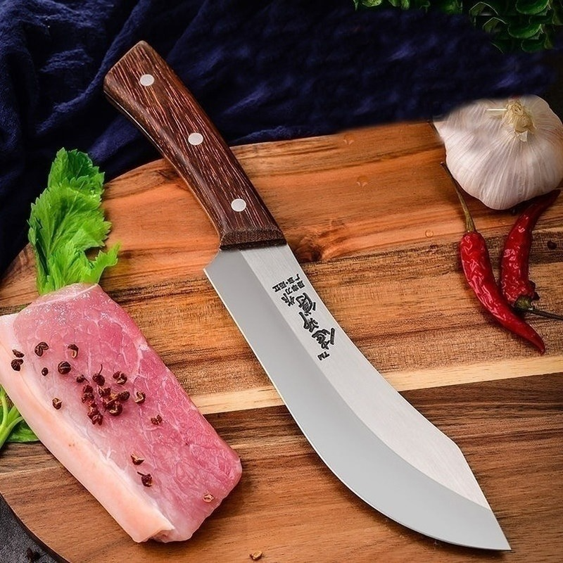 سكين الشيف 7.5 بوصة من الفولاذ المقاوم للصدأ سكين المطبخ سكين جزار اللحوم سكين الخضار الساطور سكين فيليه السمك