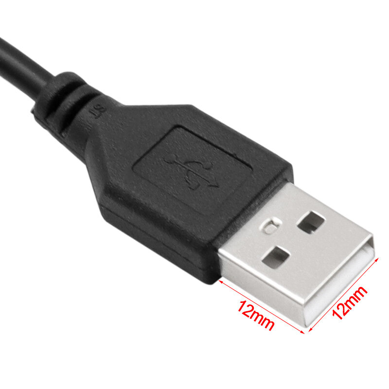 USB إلى DC3.5x1.35mm ثقب دائري صغير المتكلم كابل شحن 5 فولت سلك الطاقة 3.5 كابل شحن