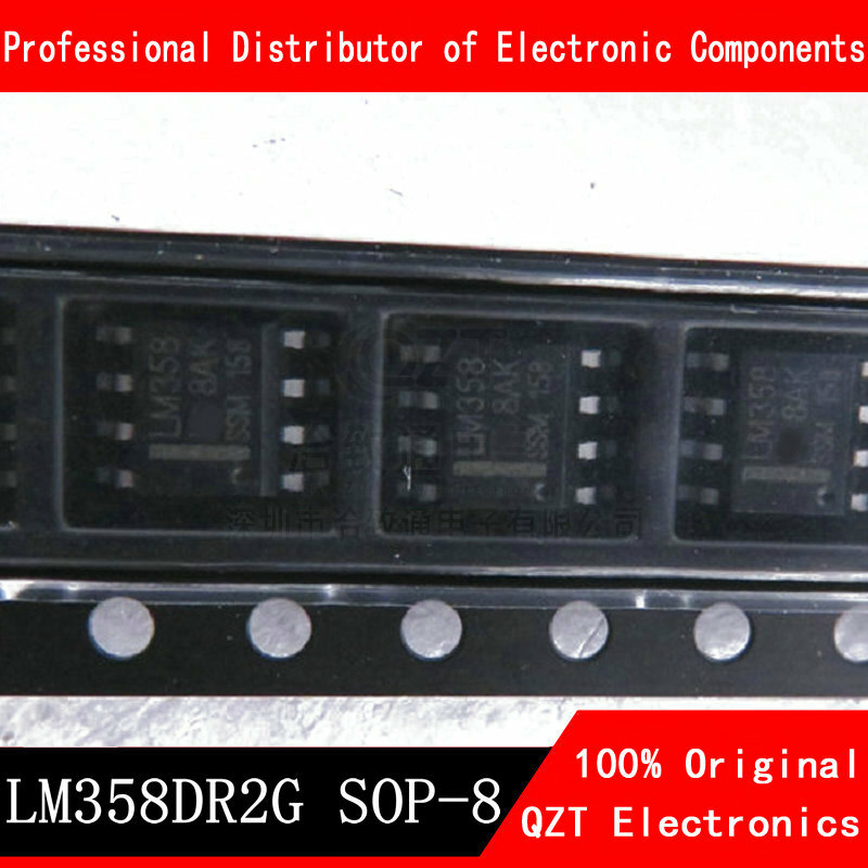 10 قطعة LM358DR SOP LM358D SOP8 LM358 SOP-8 SMD جديدة ومبتكرة IC شرائح