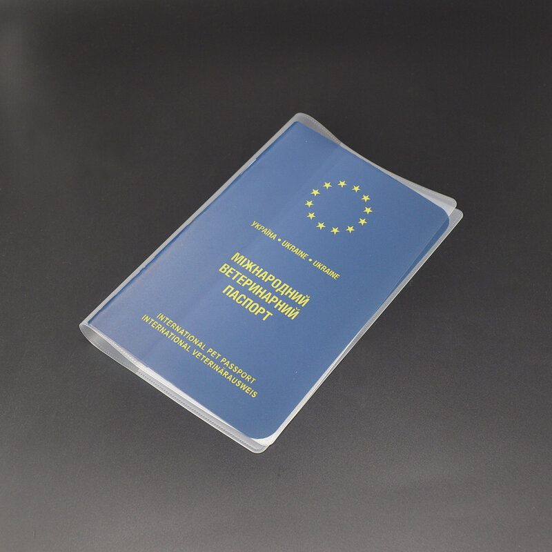 غطاء جواز السفر الأوروبي للحيوانات الأليفة ، ملحقات السفر ، منتجات الحيوانات الأليفة ، غطاء جواز السفر للكلاب والقطط