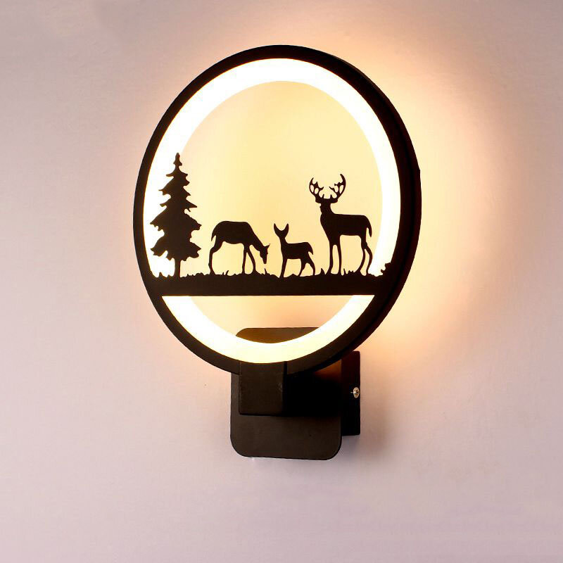مصباح جداري LED 15 وات ، مصباح حائط إبداعي حديث لغرفة النوم ، غرفة المعيشة ، غرفة الطعام ، المدخل ، الديكور