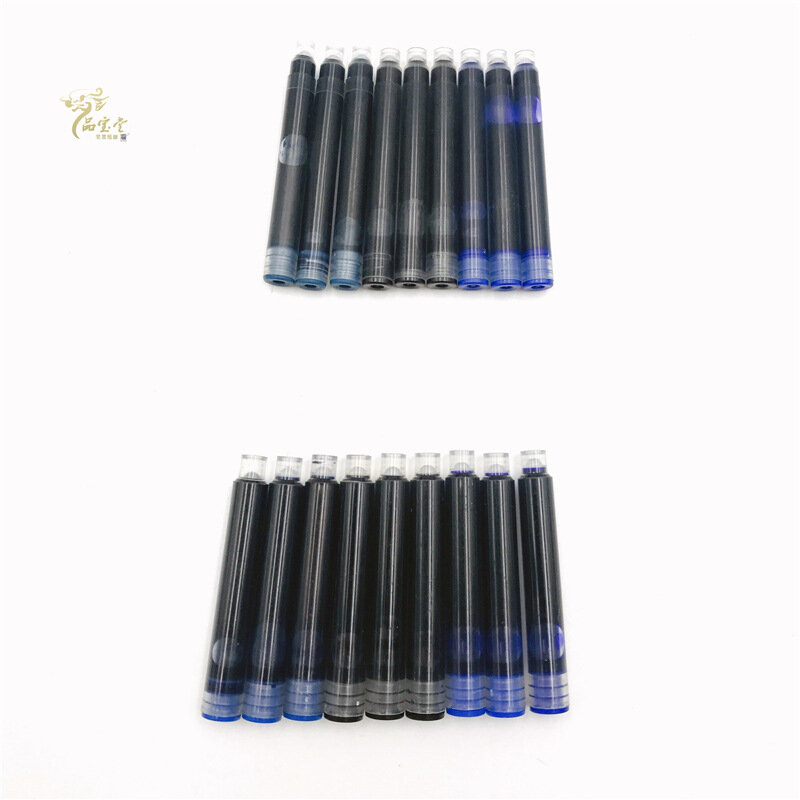 10-20pcs Fountain Pen Refill High Quality General Office Study Student Replacement Ink Sac Blue Black Red 2.6/3.4mm Caliber