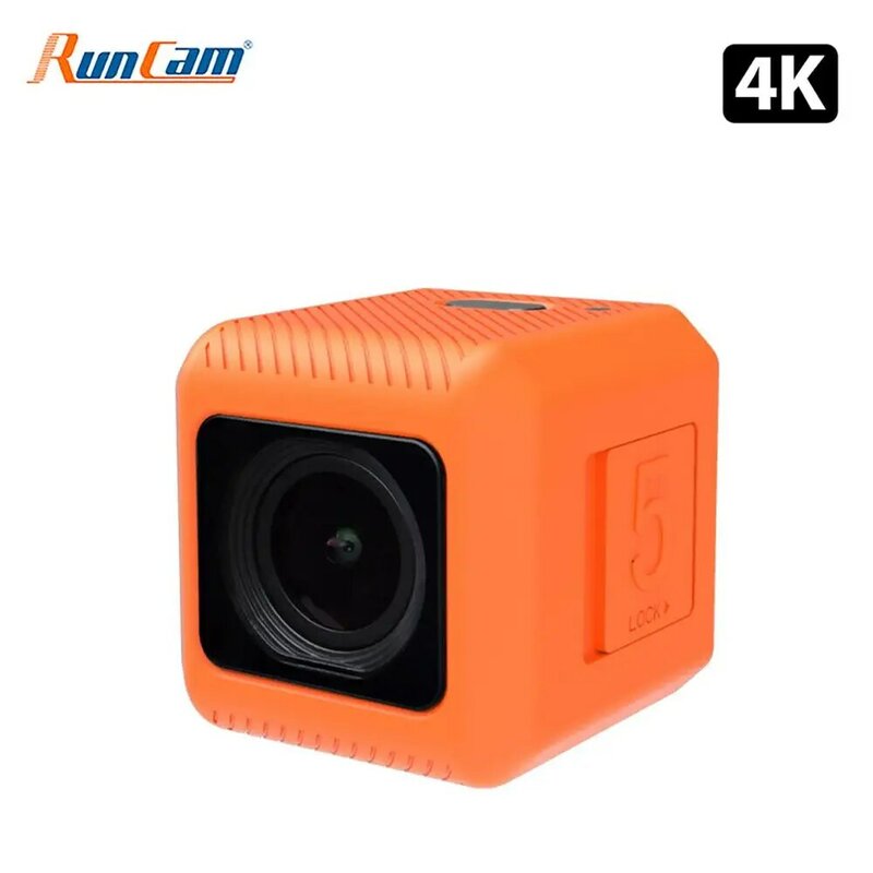كاميرا الحركة 4K 2.7K @ 60FPS RunCam 5 برتقالي أسود RunCam5 مثبت الرياضة بدون طيار RC سيارة ل FPV EIS 128G Gopro بطل الدورة 5