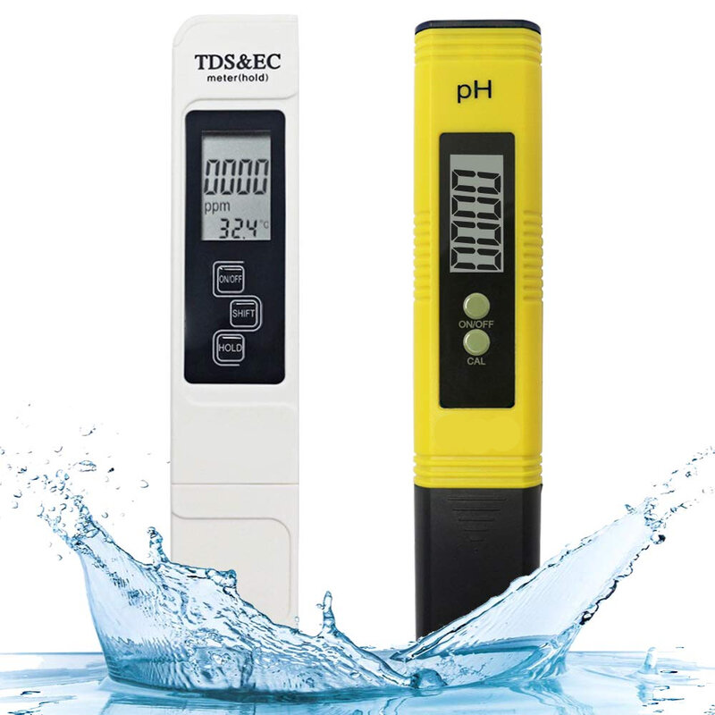 مقياس درجة الحرارة pH TDS EC ، 0.05ph ، نوع القلم عالي الدقة ، لقياس درجة حرارة 3 في 1 TDS EC ، الزراعة المائية وأحواض السمك ، دقة قراءة 2%