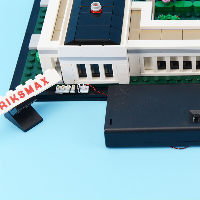 BriksMax Led ضوء اكسسوارات ل DIY المشجعين 3 قطعة/الحزمة 0.8 مللي متر 2 دبوس واجهة التوسع مجلس متوافق مع كتل نماذج