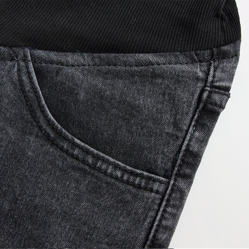 جينز أمومة قابل للتعديل ، جينز قطني عالي الجودة ، مناسب لكل الفصول ، مناسب للحوامل ، عرض خاص