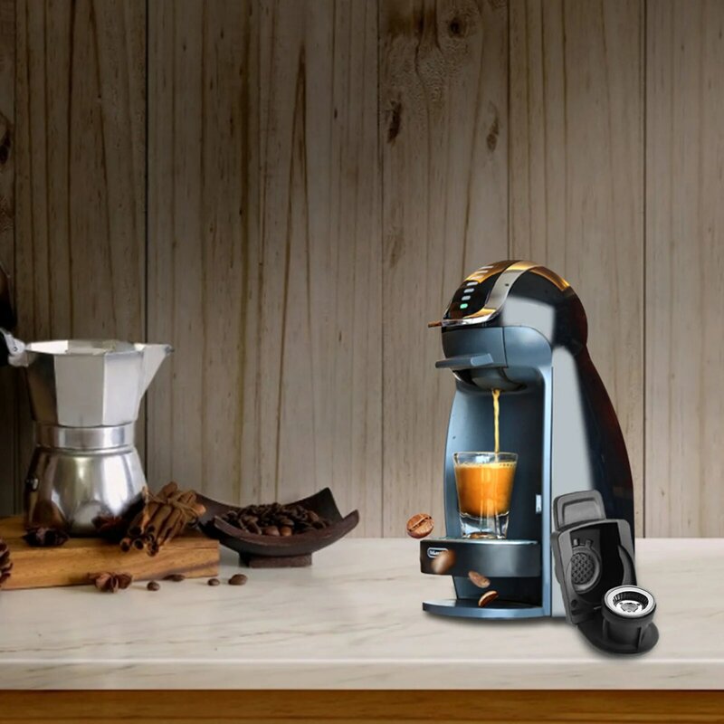 ماكينة القهوة لدولتشي غوستو برورز محول كبسولات القهوة القابلة لإعادة الاستخدام لصنع كبسولات إسبرسو كريما