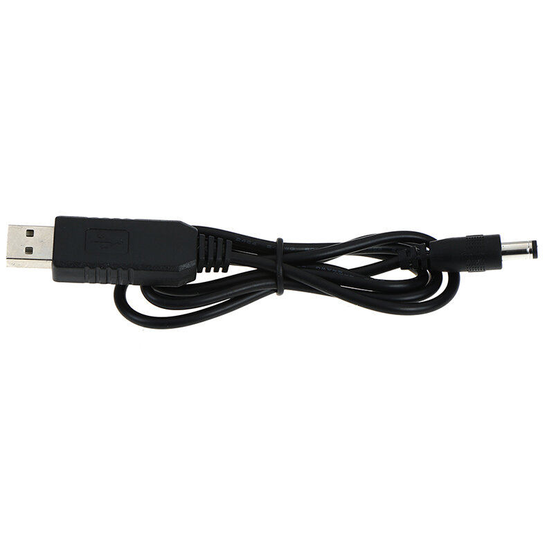 USB تيار مستمر 5 فولت Naar تيار مستمر 12 فولت تصعيد كابل وحدة محول 2.1x5.5 مللي متر ذكر موصل