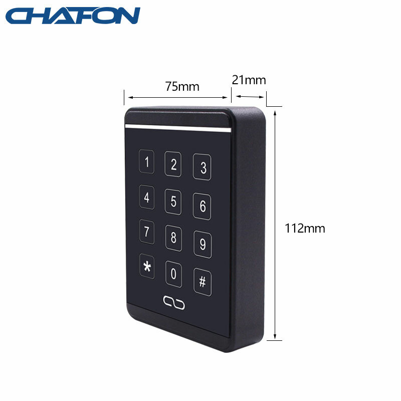 CHAFON 125KHz 13.56MHz TK4001/EM4100 S50/S70 باب التحكم في الوصول إلى rfid قارئ بطاقات لوحة المفاتيح لمراقبة الدخول