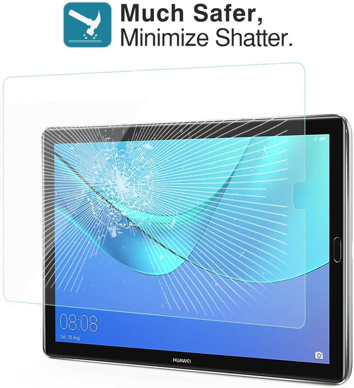 واقي شاشة Huawei MediaPad M5 ، غطاء واقي للجهاز اللوحي من الزجاج المقوى ، 10.8 بوصة ، تغطية كاملة ، شاشة مقاومة للانفجار ، 2 قطعة