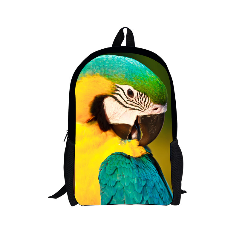 تصميم الطيور على ظهره للرجال ما قبل المدرسة العودة إلى المدرسة حقائب رياض الأطفال أنيمي كتاب حقائب صبي فتاة Mochila الأطفال بغاز
