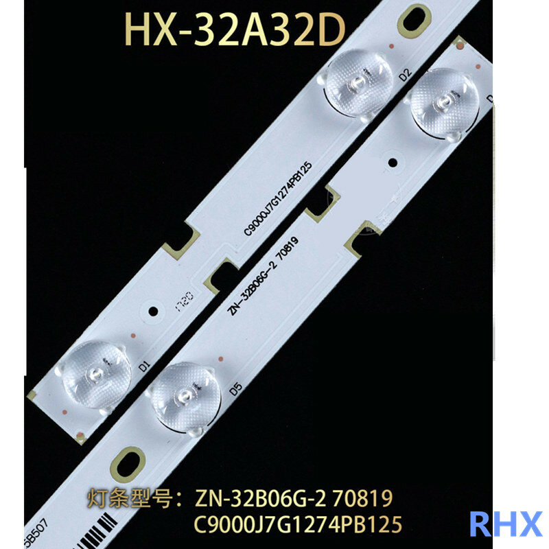 مناسبة ل أموي HX-32A32D LCD LED التلفزيون ZN-32B06G-2 الخلفية قطاع 564 مللي متر 6LED 3 فولت
