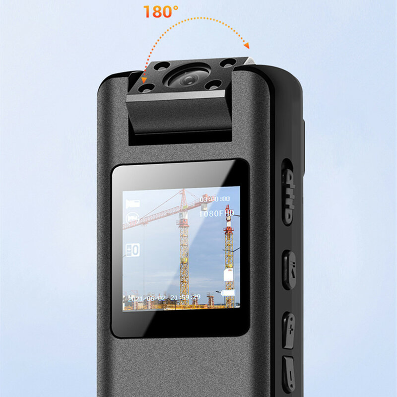 A22 كاميرا رقمية صغيرة مثبتة على الجسم 1080P شاشة احترافية محمولة مغناطيسية للرؤية الليلية كاميرا صغيرة رياضية DV كاميرا فيديو