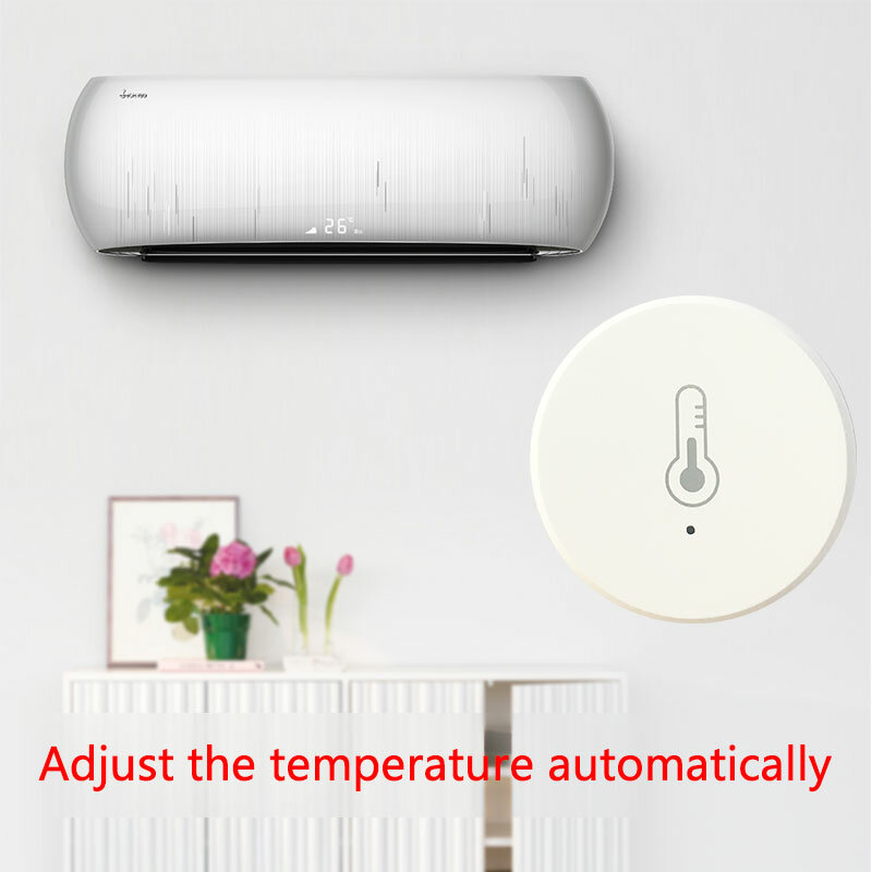 تويا زيجبي-استشعار درجة الحرارة والرطوبة في الوقت الحقيقي ، والعمل مع اليكسا ، جوجل المنزل ، والحياة الذكية ، تويا الذكية App التحكم